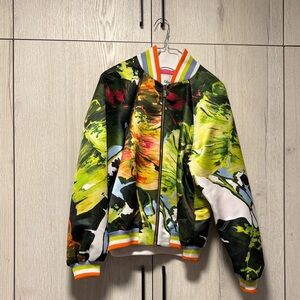 Blugirl Floral Bomber Jacket
